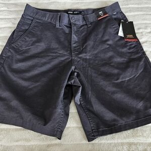 Brand New W Tags Vans Men's Off the Wall Walter 2-B Shorts Gray Chino Men's 32